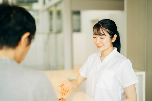 受付の様子